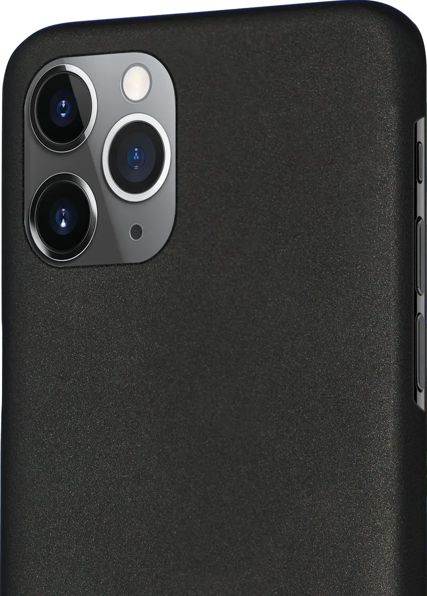 Azuri Metallic Cover iPhone 11 Pro - Zwart - AZCOVMETIPH11PRO-BLK