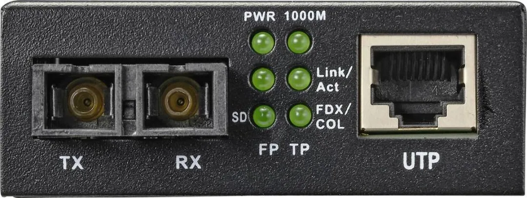 Renkforce RF-4581874 Netwerk Mediaconverter CAT 6 SC Duplex 1000 MBit/s