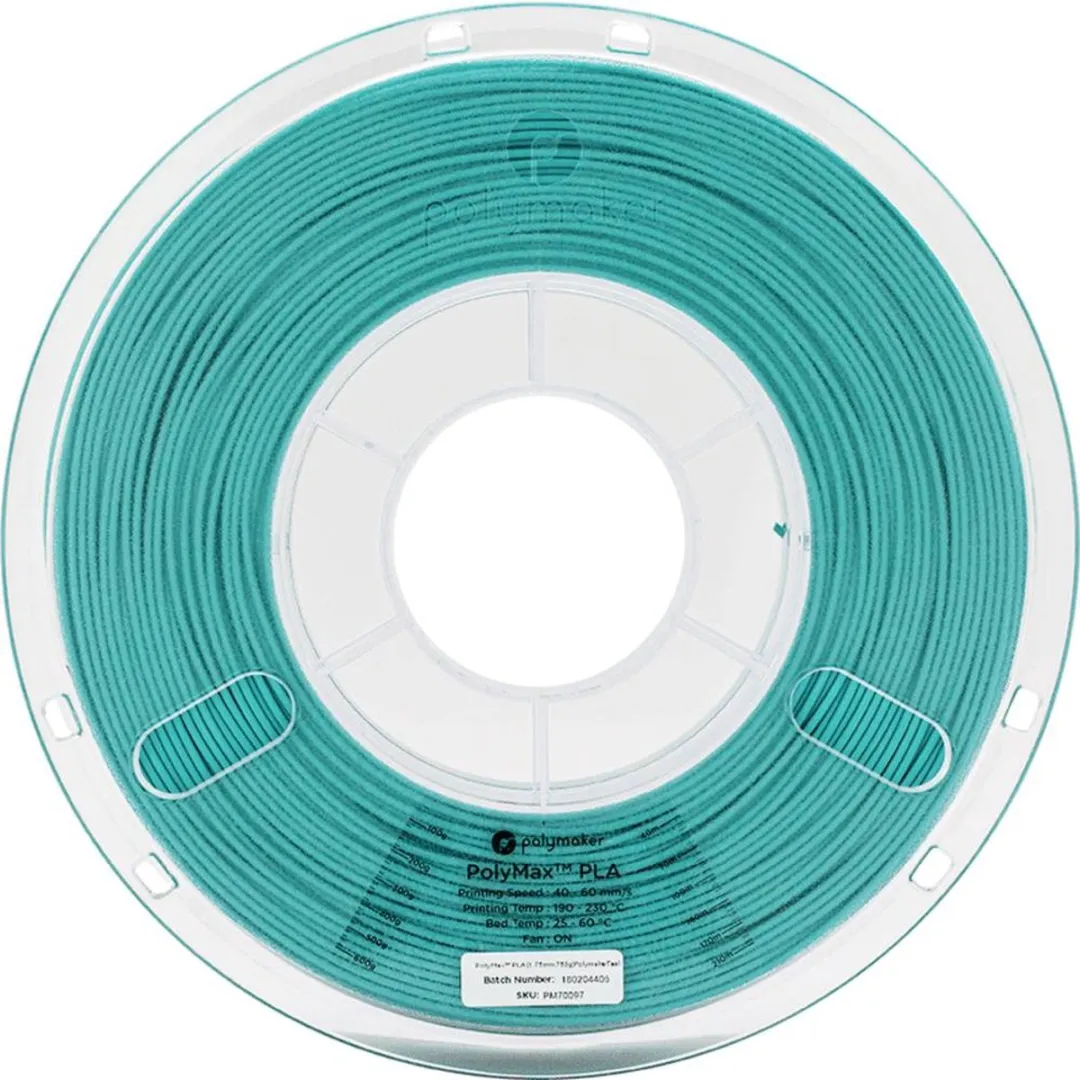 Polymaker PolyMAX Tough Filament PA06010 - 1.75mm 750g - Turquoise