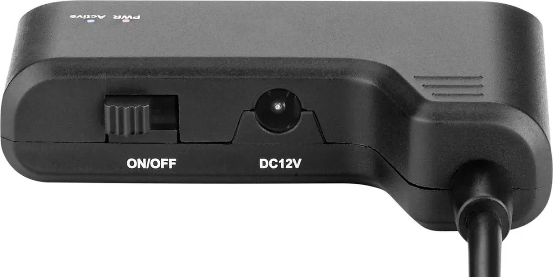 Renkforce RF-4472913 HDD/SSD Adapter - USB-A 2.0 - Zwart