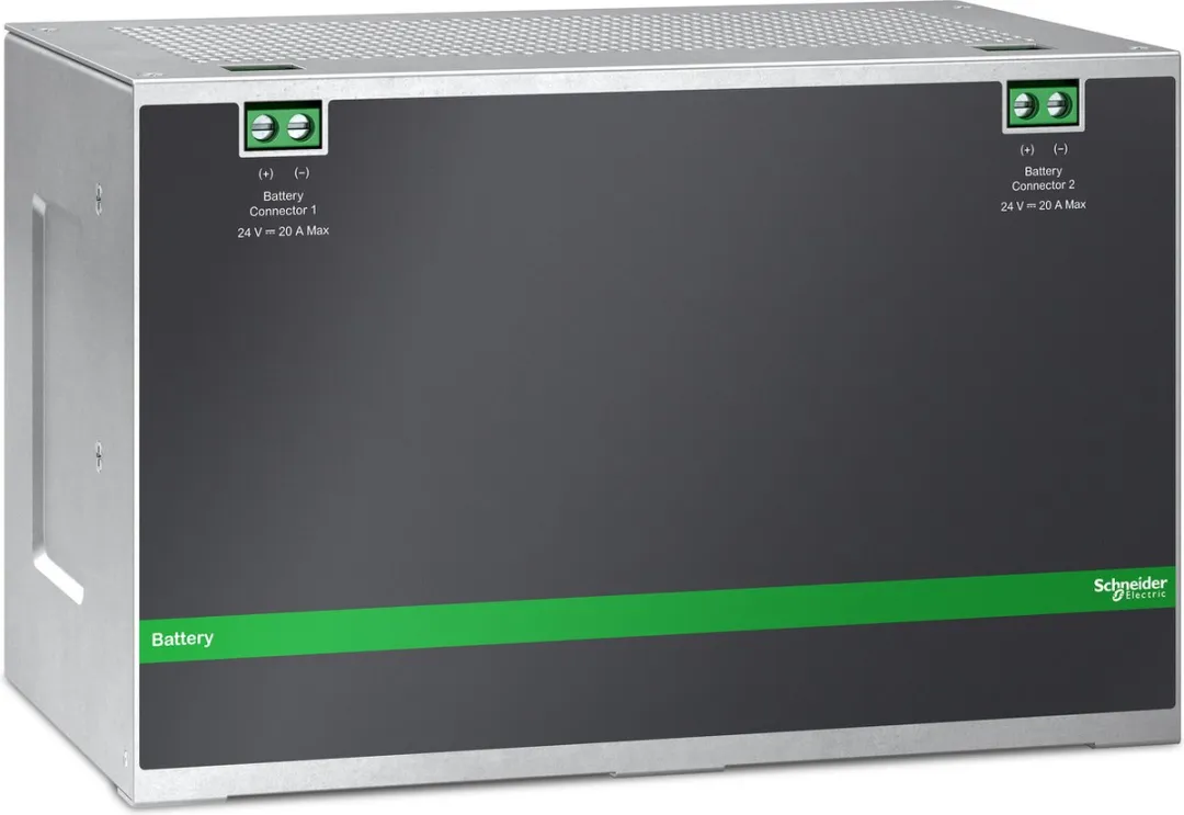 XB005XPDR Extern Batterij Pakket, DIN-Rail montage