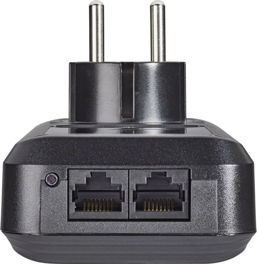 Renkforce PL600D WiFi Powerline Starterkit - 500 MBit/s - Zwart