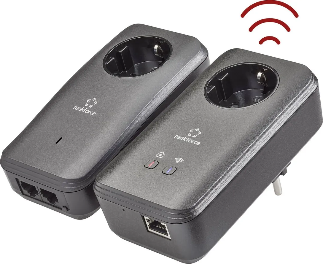 Renkforce PL600D WiFi Powerline Starterkit