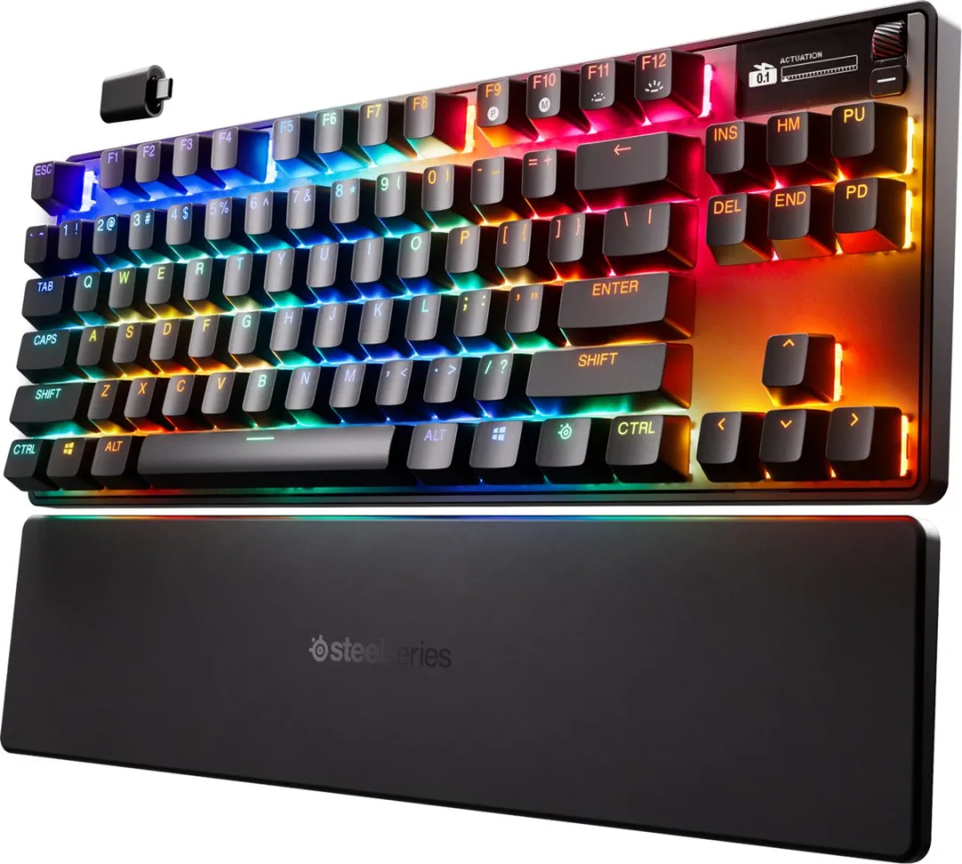 SteelSeries Apex Pro TKL WL Gen 3 Toetsenbord - US Layout - 64871 - Zwart