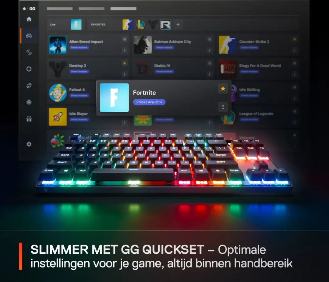 SteelSeries Apex Pro TKL WL Gen 3 Toetsenbord - US Layout - 64871 - Zwart