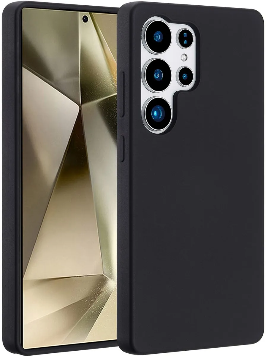 Accezz Hoesje Samsung Galaxy S25 Ultra - Zwart