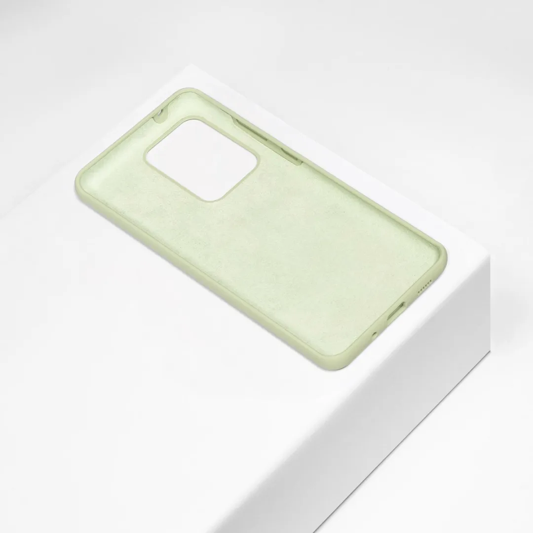 BMAX Siliconen Hoesje Samsung Galaxy S20 Ultra - Mintgroen