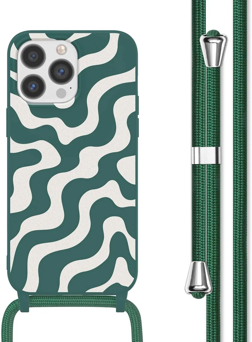 Imoshion Hoesje iPhone 13 Pro - Petrol Green Groovy