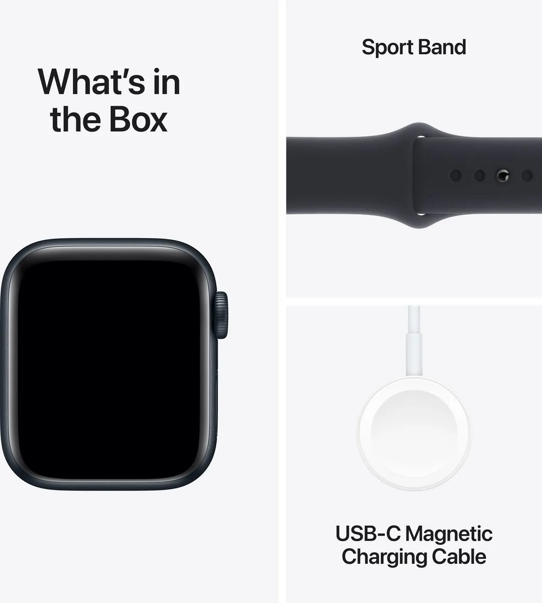 Apple Watch SE 2023 40mm - Midnight Aluminium - S/M