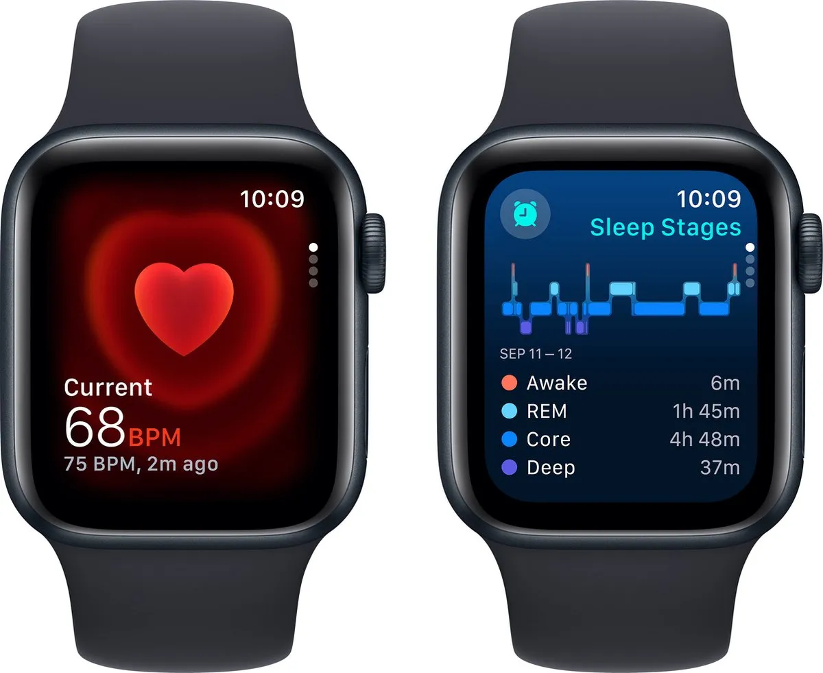 Apple Watch SE 2023 40mm - Midnight Aluminium - S/M