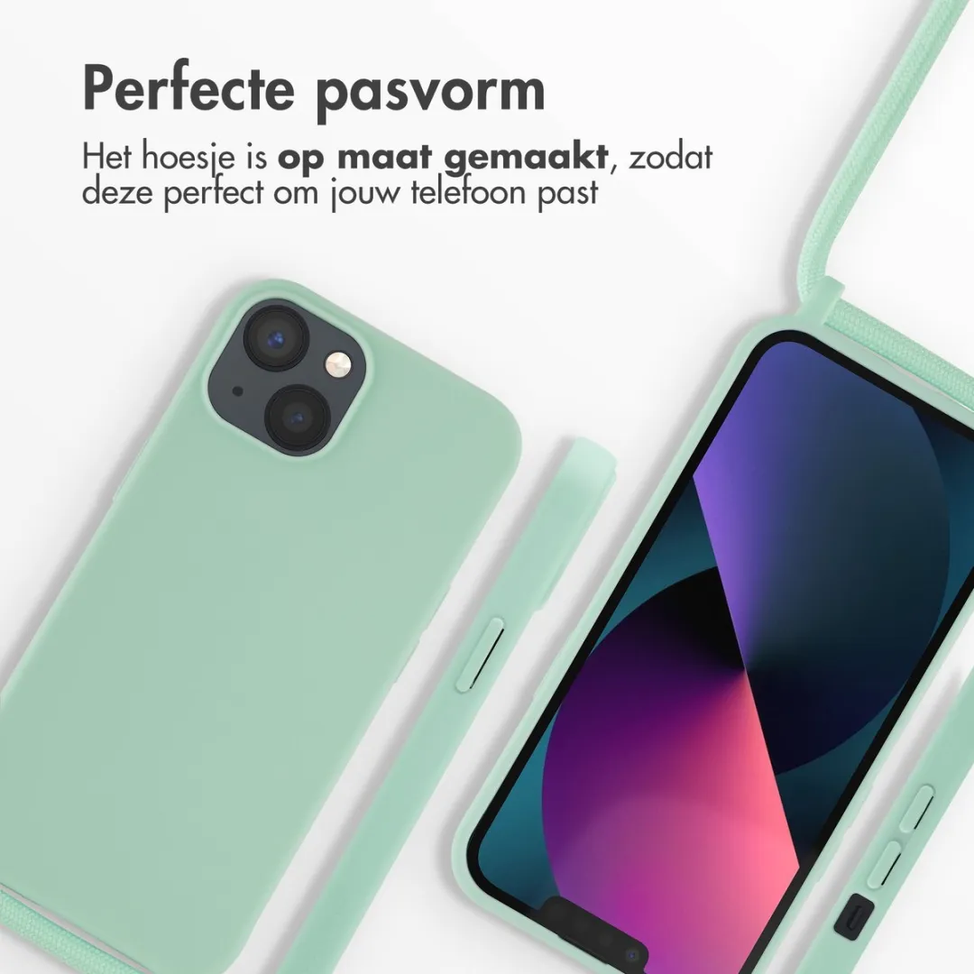 Imoshion iPhone 13 Siliconen Hoesje - Mintgroen
