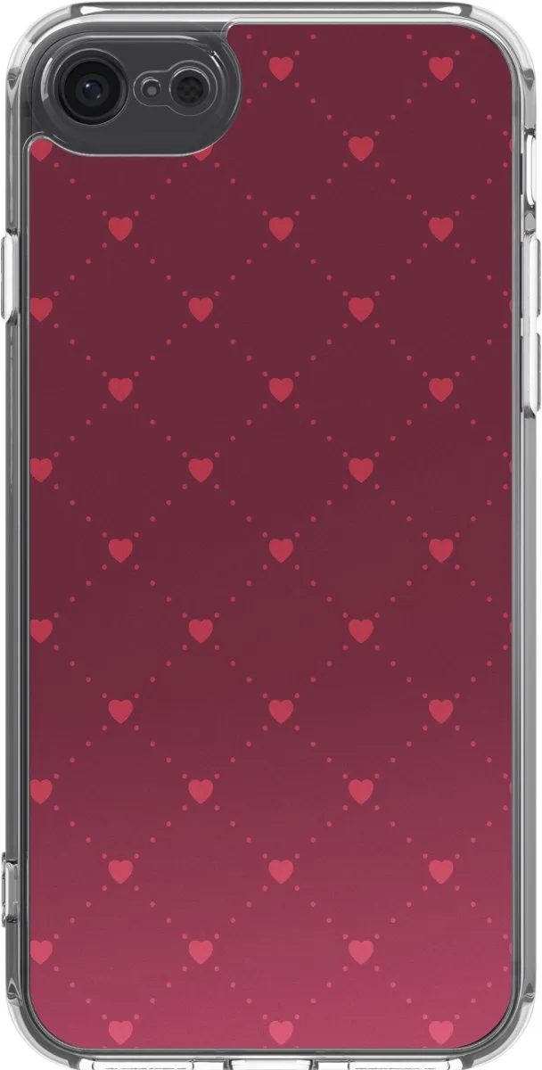 Imoshion Hoesje iPhone SE/8/7 - Crush Check Coral Dust