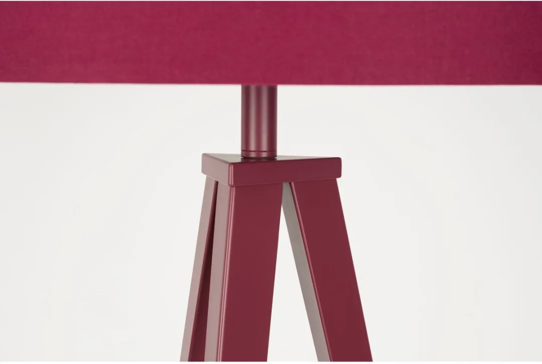 Zuiver Tripod Vloerlamp Marsala Rood