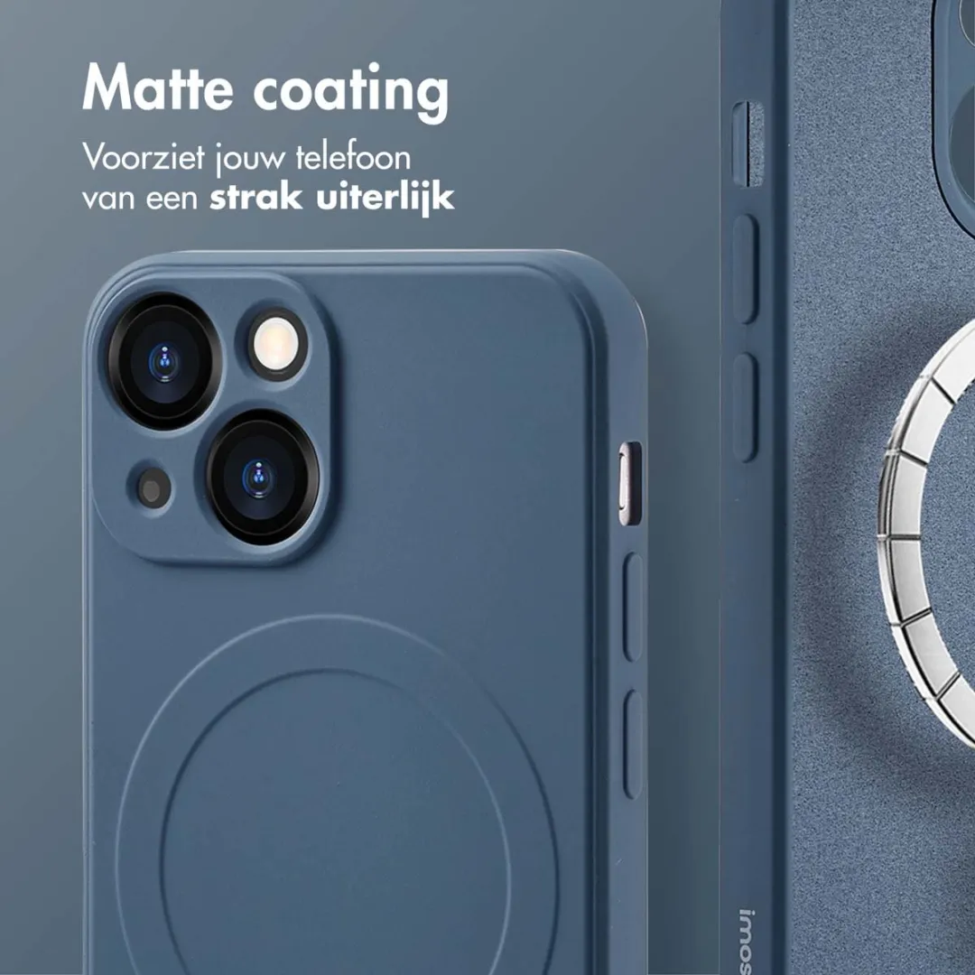 Imoshion Hoesje iPhone 13 Mini MagSafe - Donkerblauw