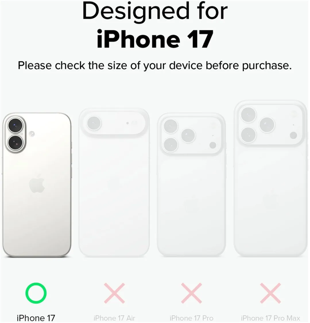 Ringke Silicone Magnetic Hoesje iPhone 17 - Mint
