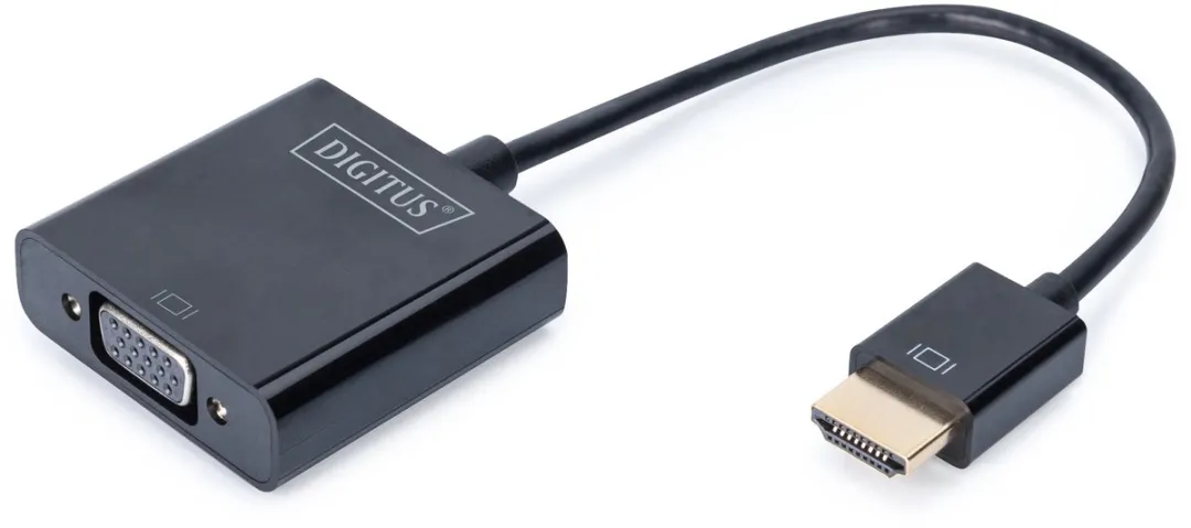 Digitus DA-70461 HDMI naar VGA Adapter - Zwart