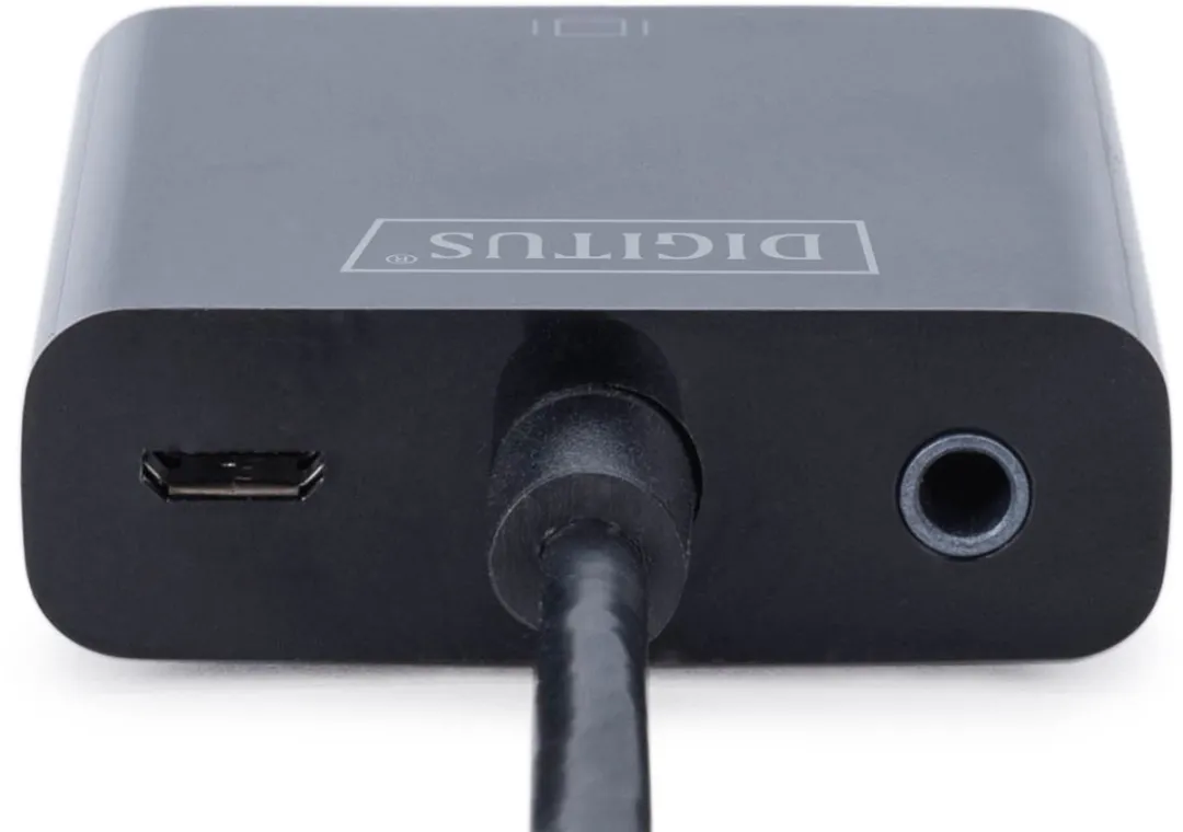 Digitus DA-70461 HDMI naar VGA Adapter - Zwart