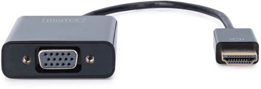 Digitus DA-70461 HDMI naar VGA Adapter - Zwart