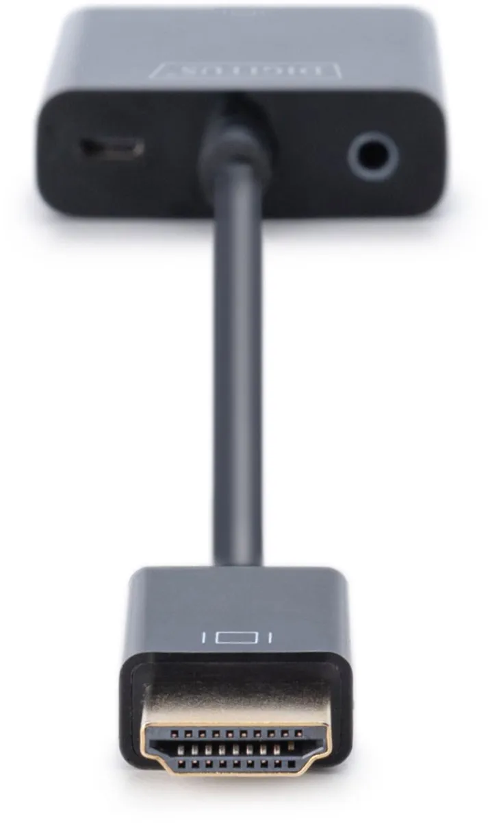 Digitus DA-70461 HDMI naar VGA Adapter - Zwart