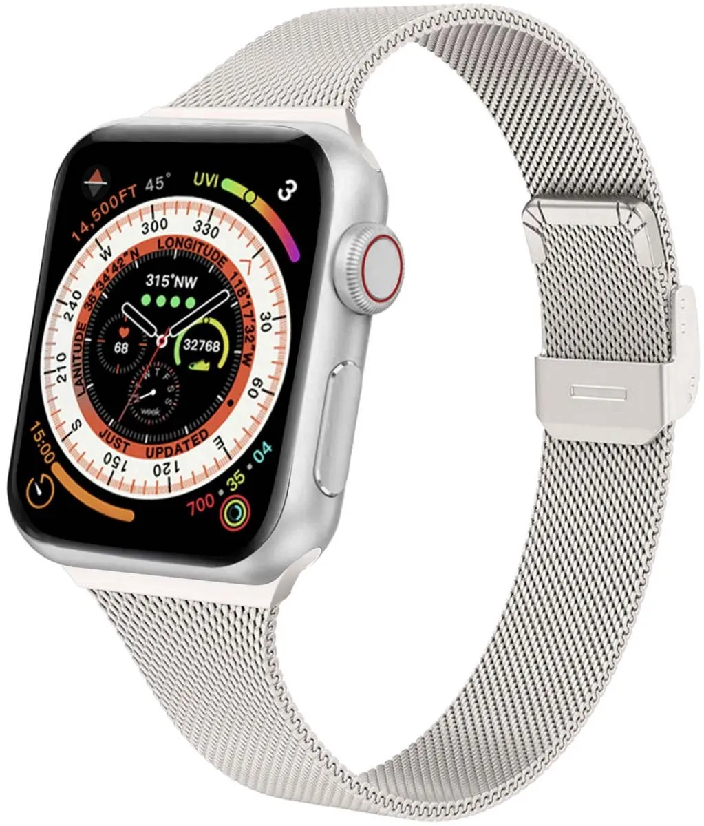 Imoshion Milanees Vouwbandje Apple Watch 42mm