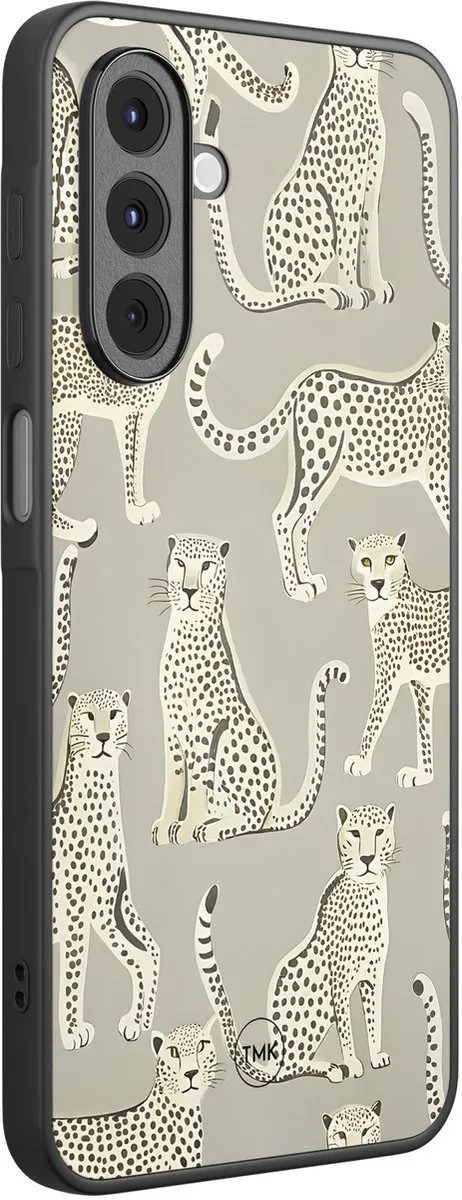 Casevibes Samsung Galaxy A16 Hoesje - Cheetah Chic Beige