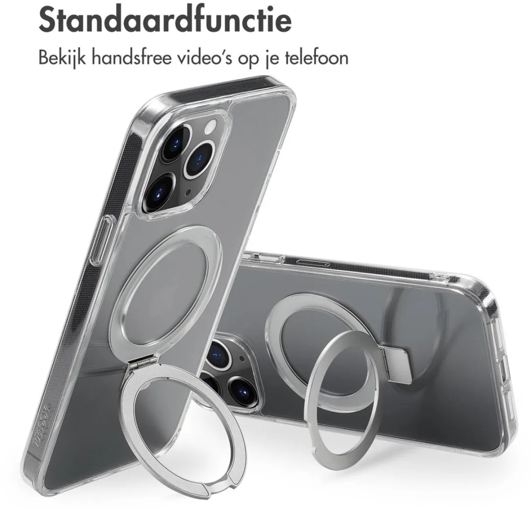 Accezz Hoesje iPhone 13 Pro Max - Transparant MagSafe