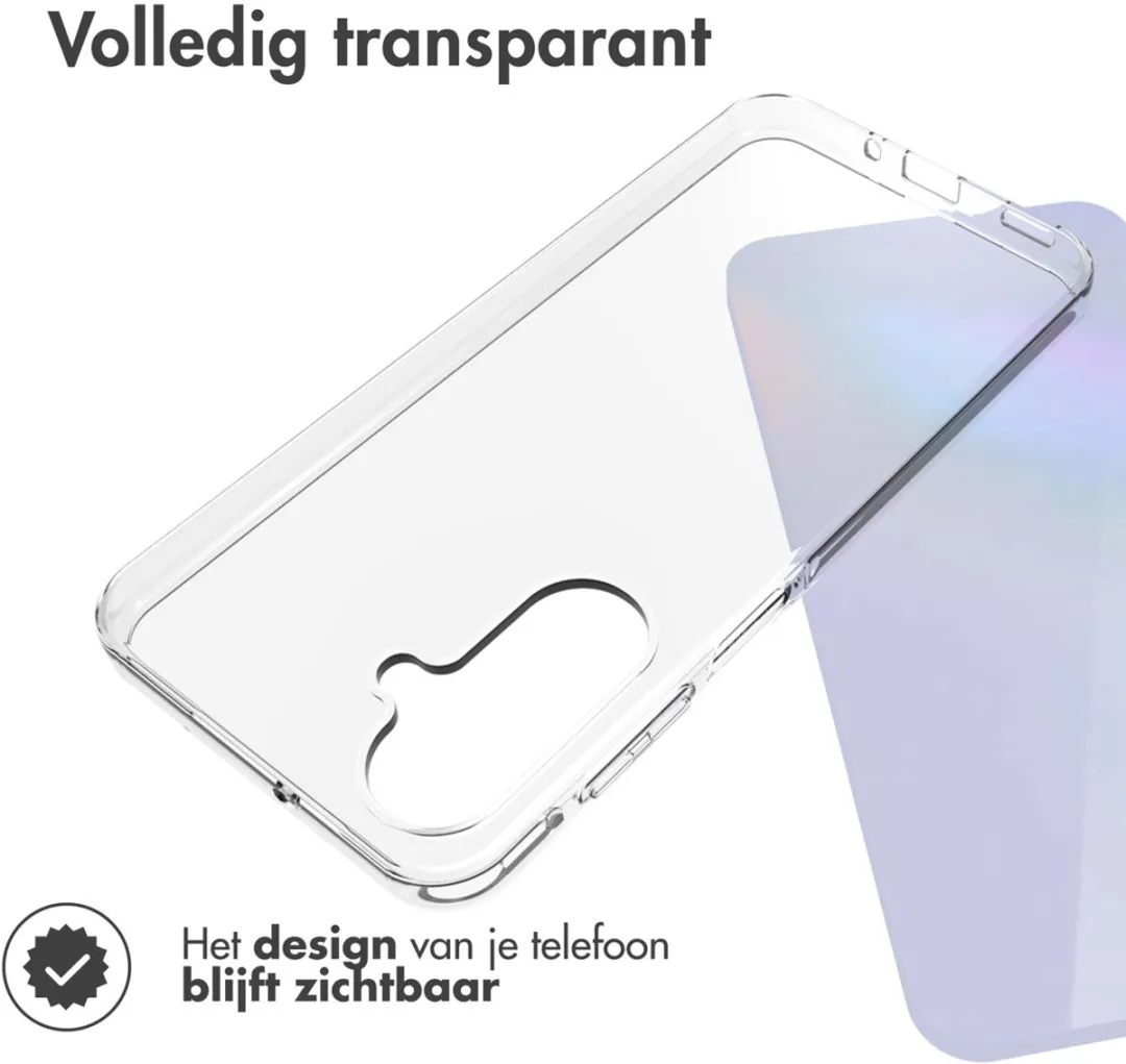 Accezz Hoesje Samsung Galaxy A17 - Transparant