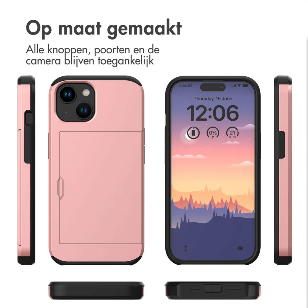 Imoshion Hoesje iPhone 15 Pasjeshouder Rosé Goud - afbeelding 6 van 6