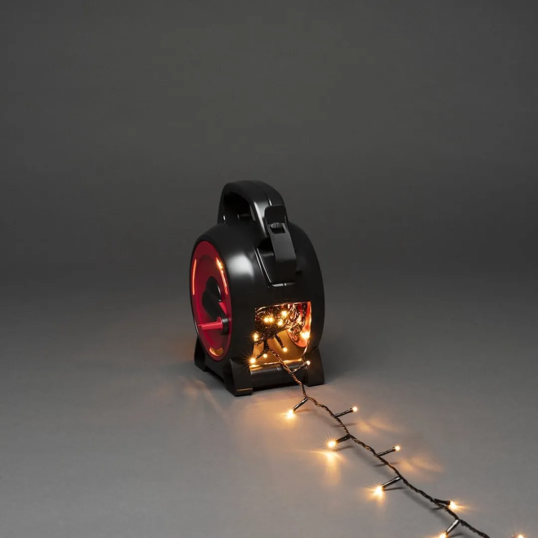 Konstsmide Kerstverlichting Lichtsnoer 28m 400 LEDs - Amber - IP44 - afbeelding 5 van 6