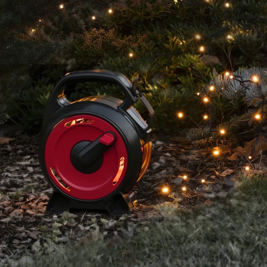 Konstsmide Kerstverlichting Lichtsnoer 28m 400 LEDs - Amber - IP44 - afbeelding 6 van 6