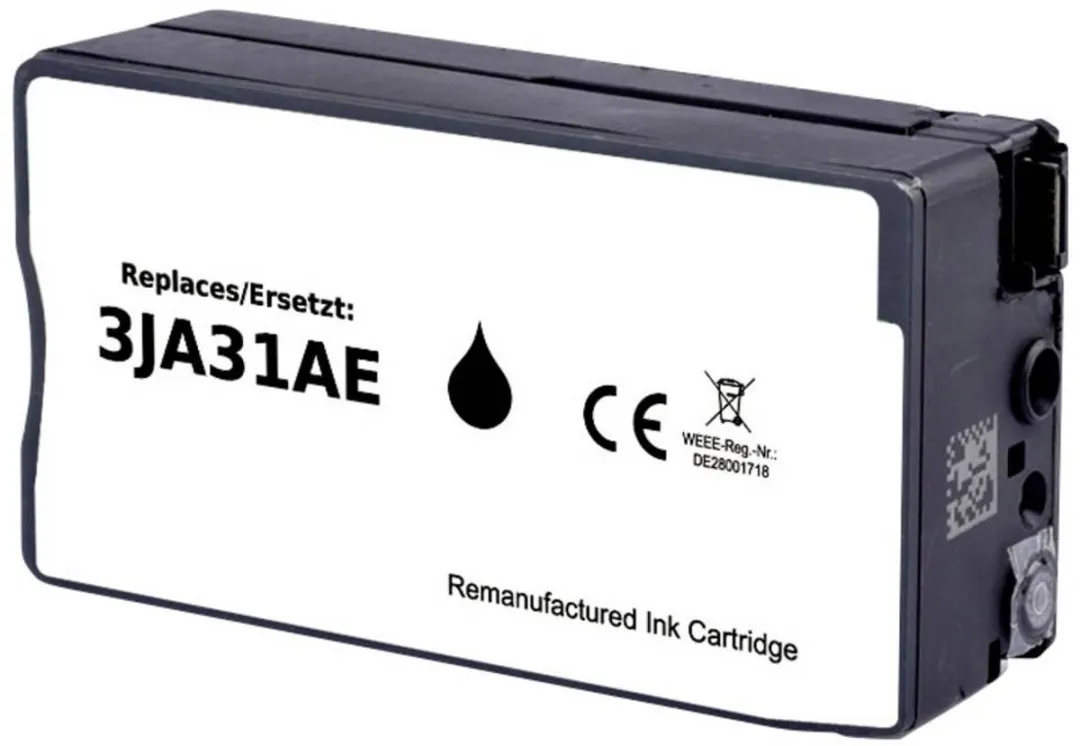 Renkforce Inktcartridge RF-H967XLBK - Zwart - Vervangt HP 967XL