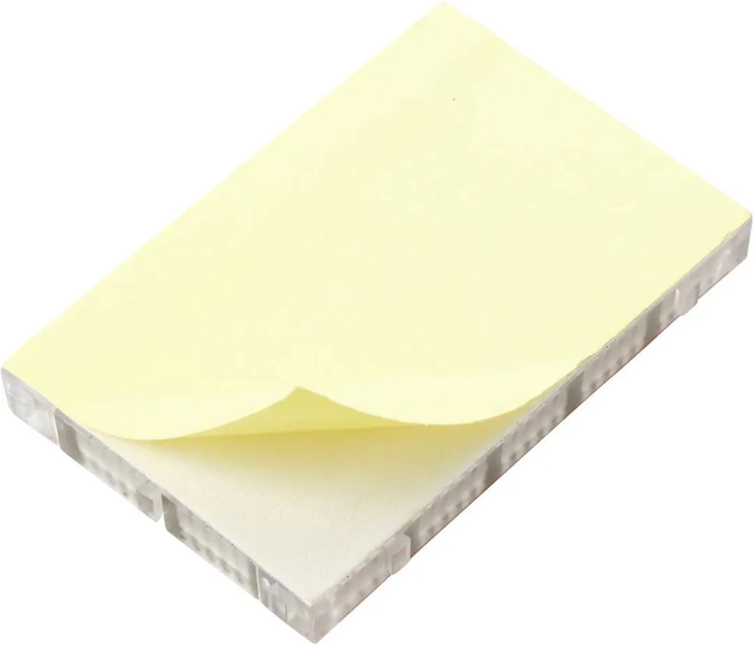 Tru Components TC-11543816 Breadboard 400-polig - 82.5x54.6mm - Transparant