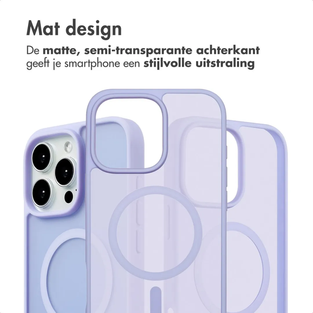 Imoshion Hoesje iPhone 16 Pro Max - MagSafe Lila