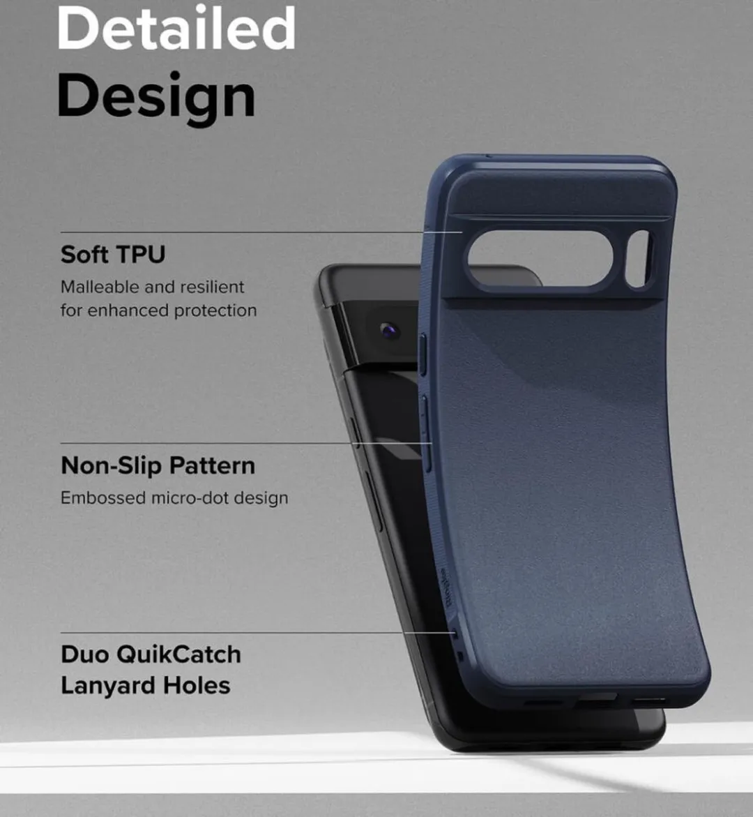 Ringke Onyx Hoesje Google Pixel 8 Pro - Blauw