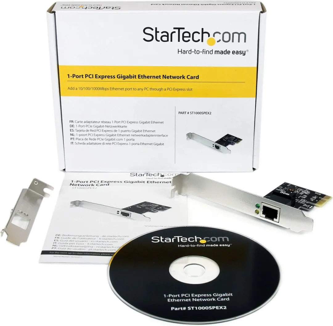 Startech ST1000SPEX2L Gigabit Ethernet Adapter - Beige