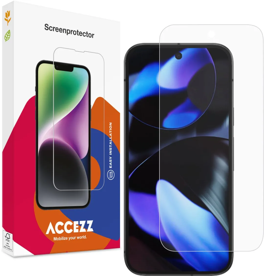Accezz Screenprotector Google Pixel 9/10 Pro - Gehard Glas