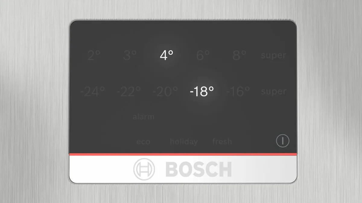 Bosch Serie 4 KGN367LDF Koel-vriescombinatie 321L - Roestvrijstaal