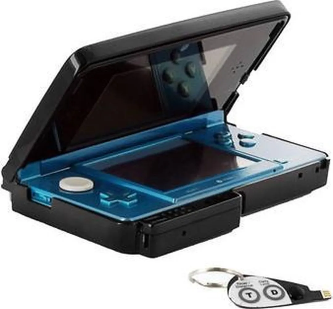 Bigben Beschermhoes 3DS - Ouderlijk Toezicht - Zwart