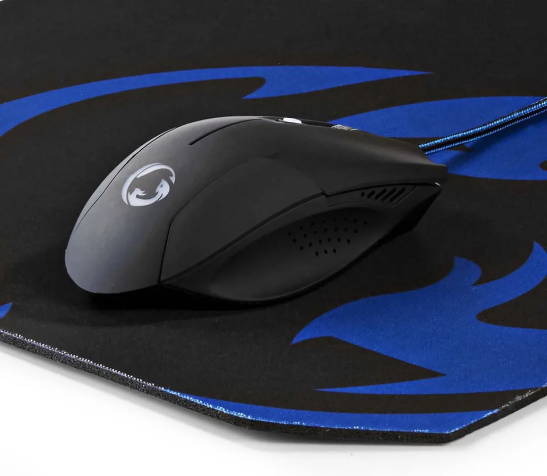 Nedis GMMP100BK Gaming Muis - Bedraad - 2400 DPI - Zwart