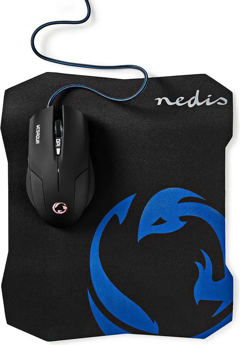 Nedis GMMP100BK Gaming Muis