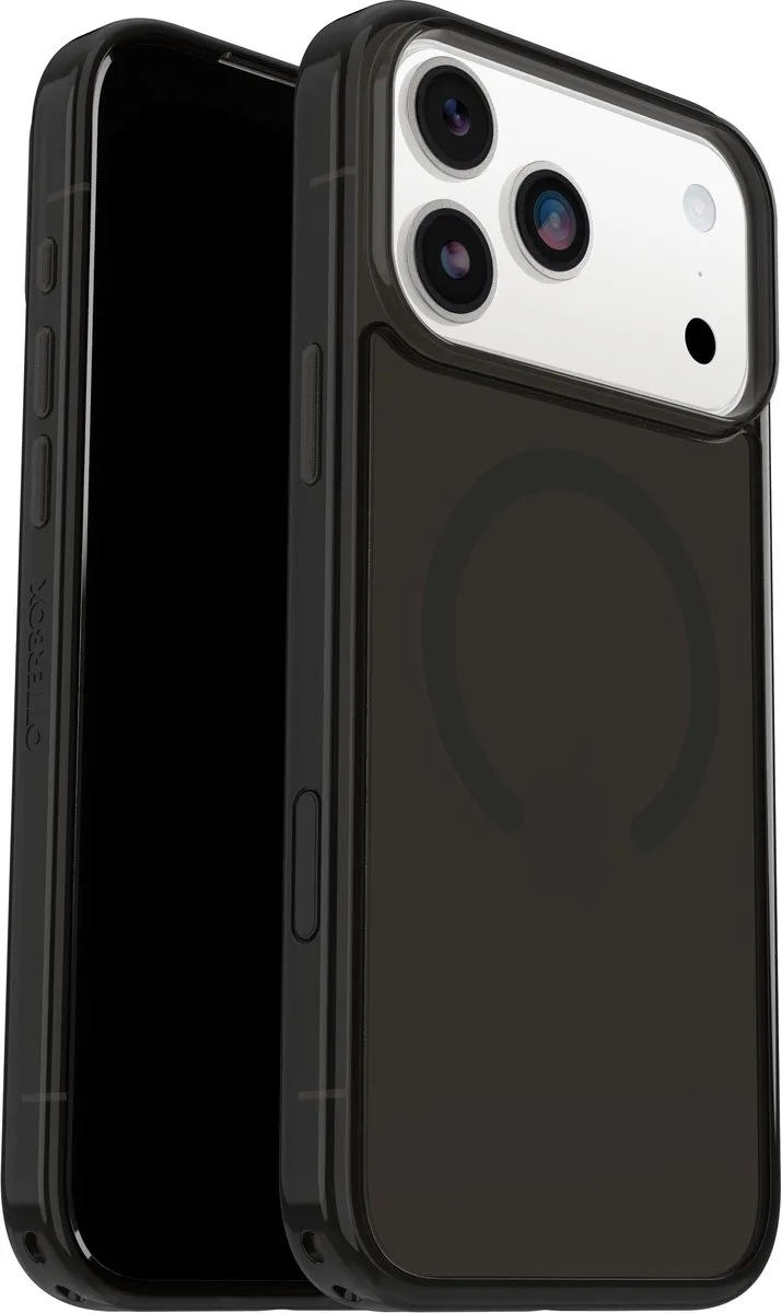 OtterBox Symmetry Clear MagSafe iPhone 17 Pro Max - 77-98876 - Transparant zwart