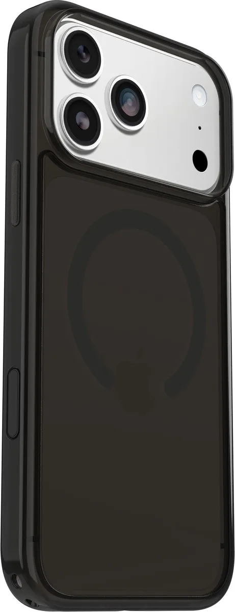 OtterBox Symmetry Clear MagSafe iPhone 17 Pro Max - 77-98876 - Transparant zwart
