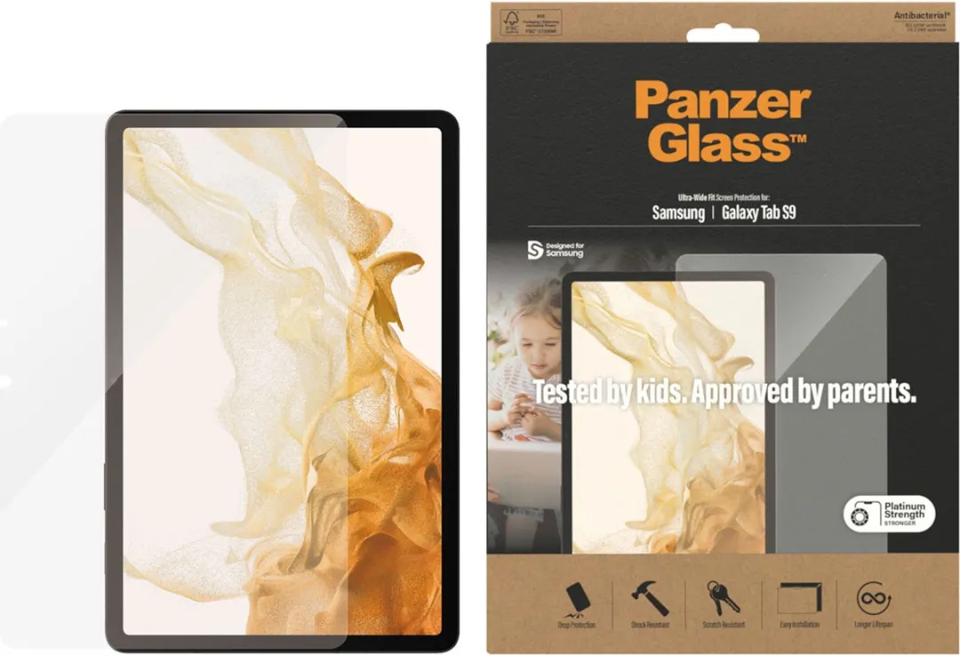 PanzerGlass PZ-7332 Screenprotector - Samsung Galaxy Tab S9 FE - Transparant