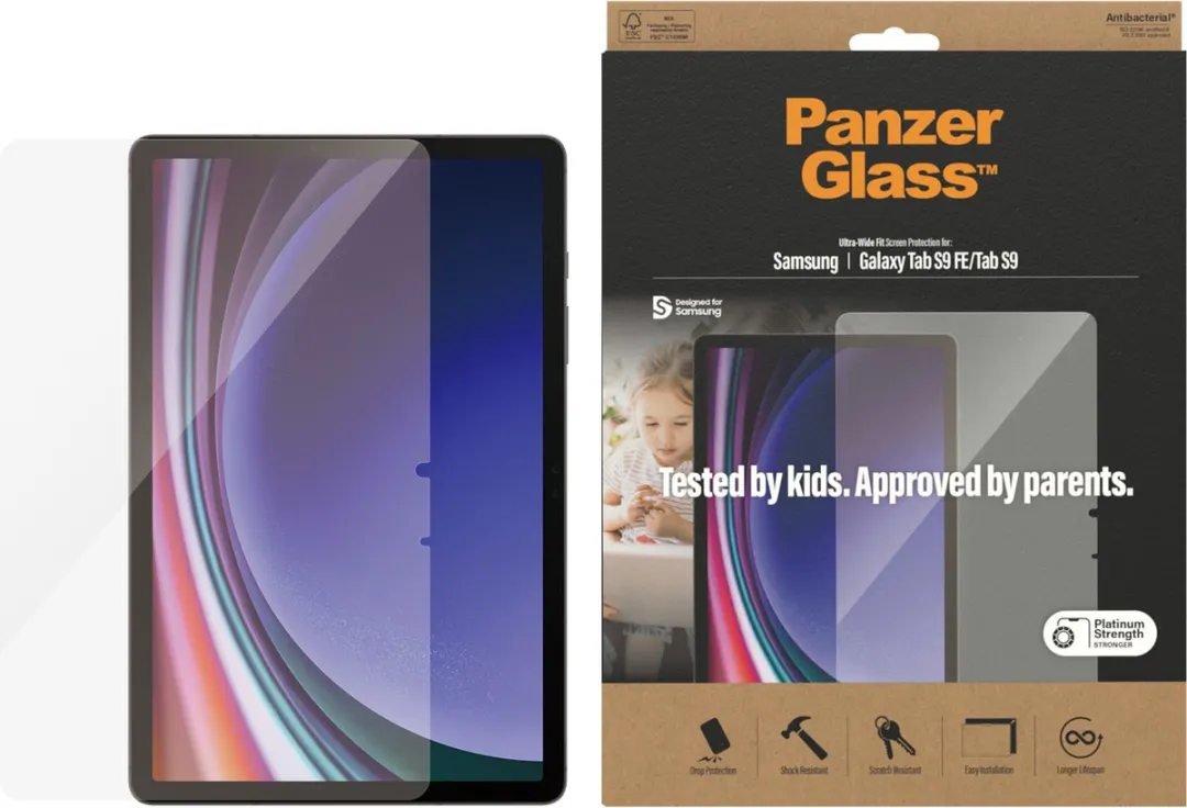 PanzerGlass PZ-7332 Screenprotector - Samsung Galaxy Tab S9 FE - Transparant