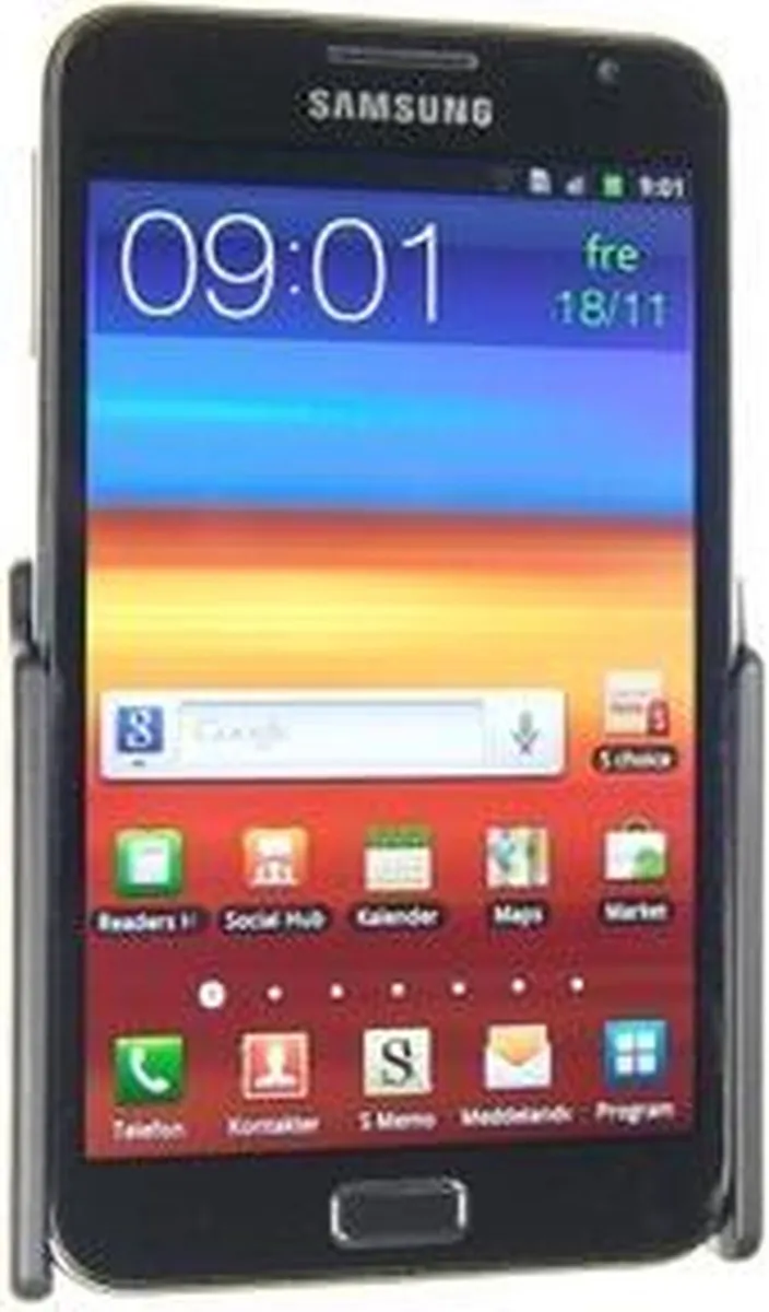 Brodit Passieve Draaibare Houder 511303 - Samsung Galaxy Note - Grijs