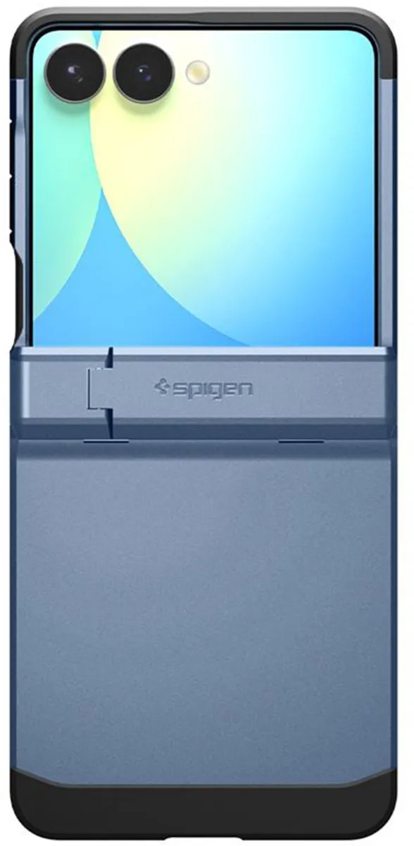 Spigen Tough Armor Pro ACS09562 Backcover - Samsung Galaxy Z Flip 7 - Blauw