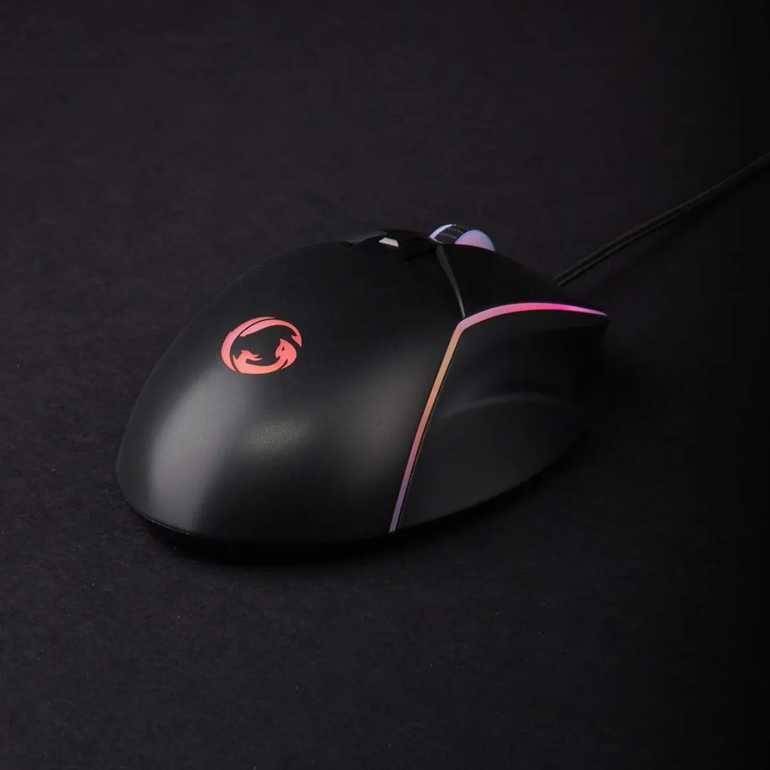 Nedis GMWD510BK Gaming Muis - Bedraad - 7200 DPI - Zwart