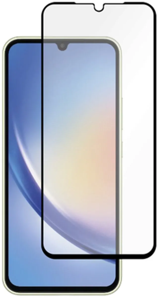 Just in Case Cazy Screenprotector Samsung Galaxy A34 Full Cover Glas - afbeelding 4 van 6
