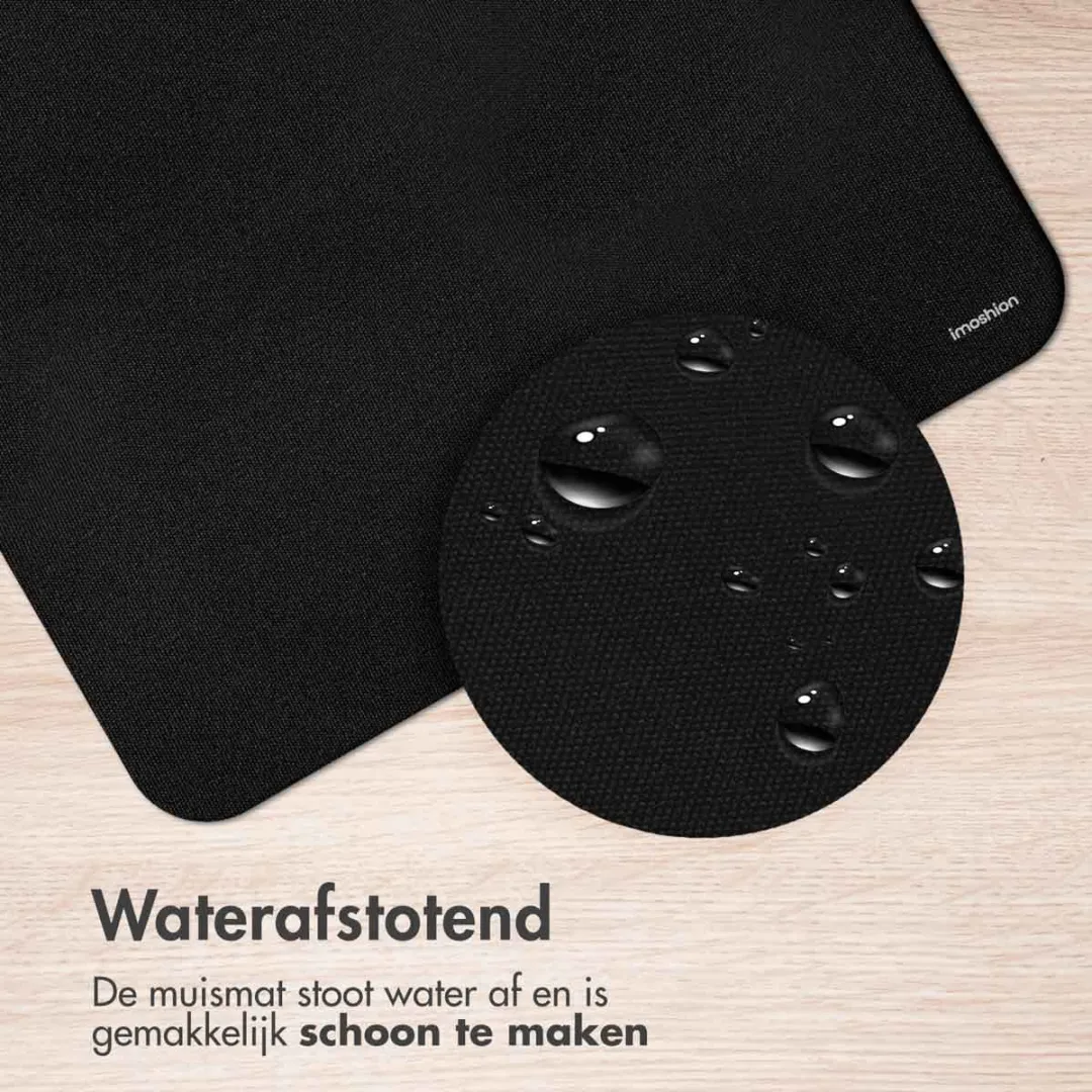Imoshion Muismat SH00066247 - 20x24cm - Antislip - Zwart - afbeelding 6 van 6