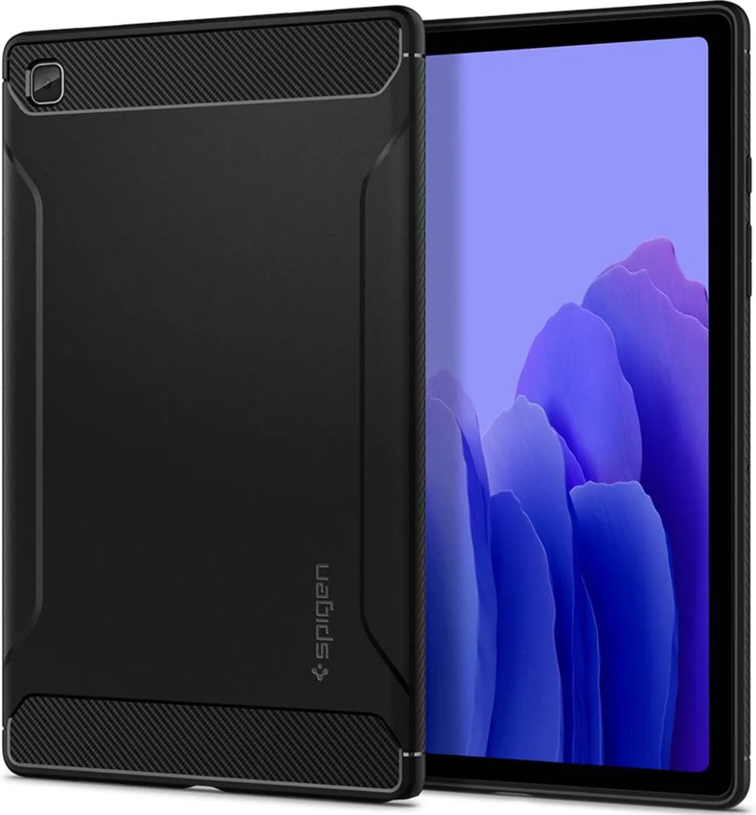 Spigen Rugged Armor ACS01562 Hoes - Samsung Galaxy Tab A7 (2020) - Zwart